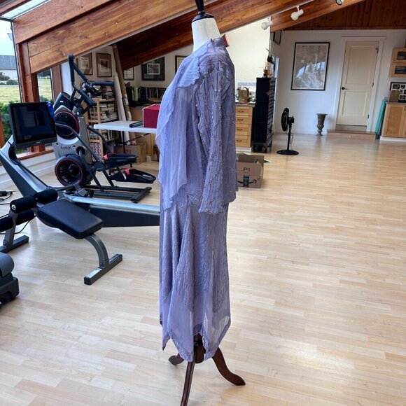 Kamarov Dress with Jacket Midi NWOT Embelished Purple - Picture 8 of 15